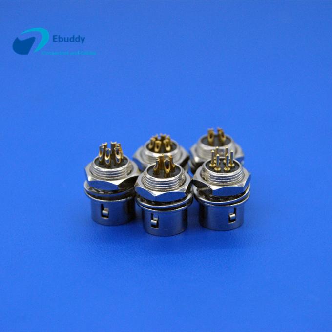 Compatible 12 Pin Hirose Hr10 Circular Connector For Audio Sound Devices