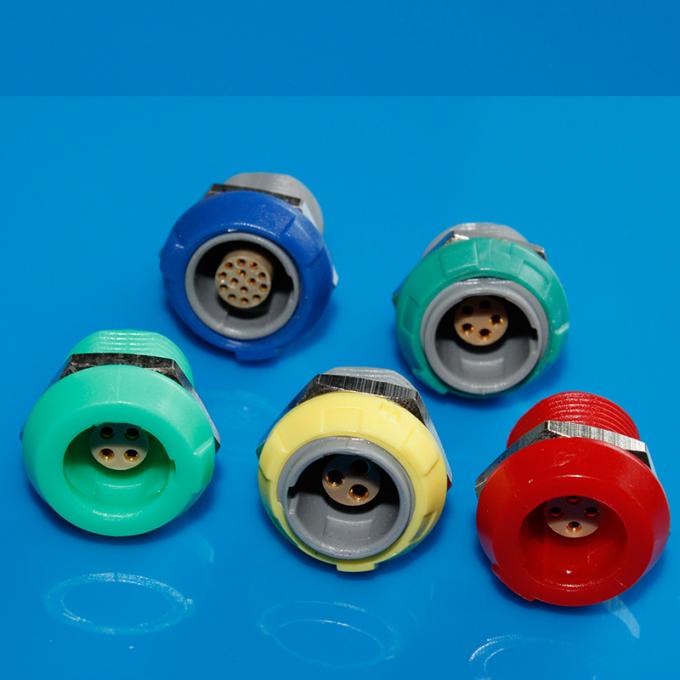 4 Pin Redel Lemo Compatible Plastic Circular Connectors Medical Female