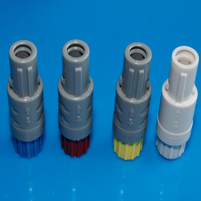 PAG 5 Amp Plastic Circular Connectors , Lemo Compatible Low Voltage