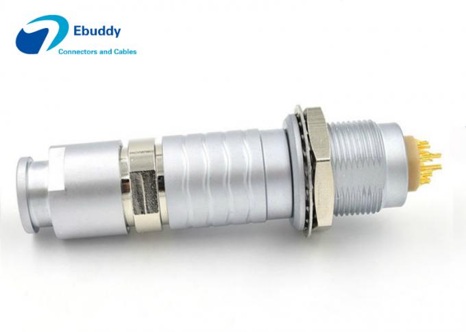 Lemo Circular Push Pull Cable Connector 10 Pin FGG EGG 2B Size Plug And Socket