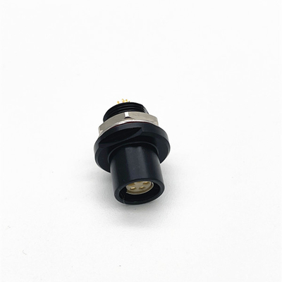 Fischer Printed Circuit PCB Mounted Connector 5pin Black Plated