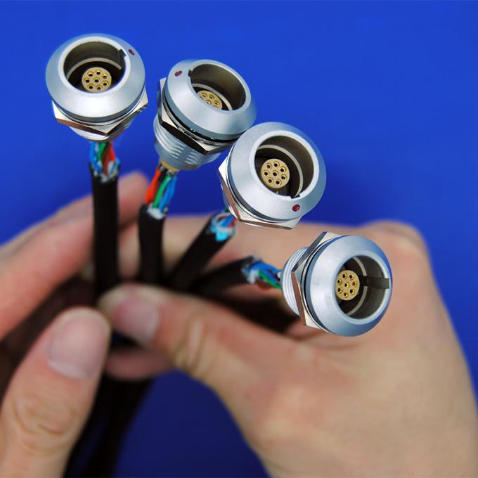 Male To Male Custom Power Cables , 1K 8 Pin Sleeved Power Supply Cables