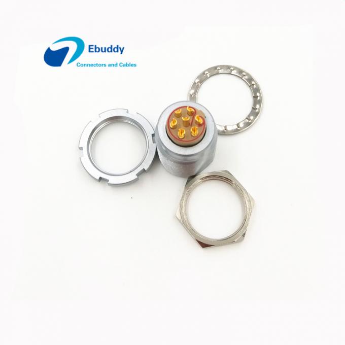 DRRI 2B EGG 16Pin Female Socket Push Pull Metal Circular Connector 16pin Socket 16pin Socket - View #2