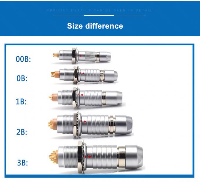 4pin Lemo B Series Connector Lemo FGG 4pin Male Plug FGG.00.304 For