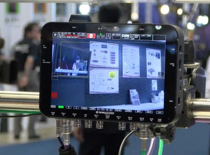Neutrik 3 Pin to D-Tap Power Cable for Odyssey 7Q Monitor Apollo Video