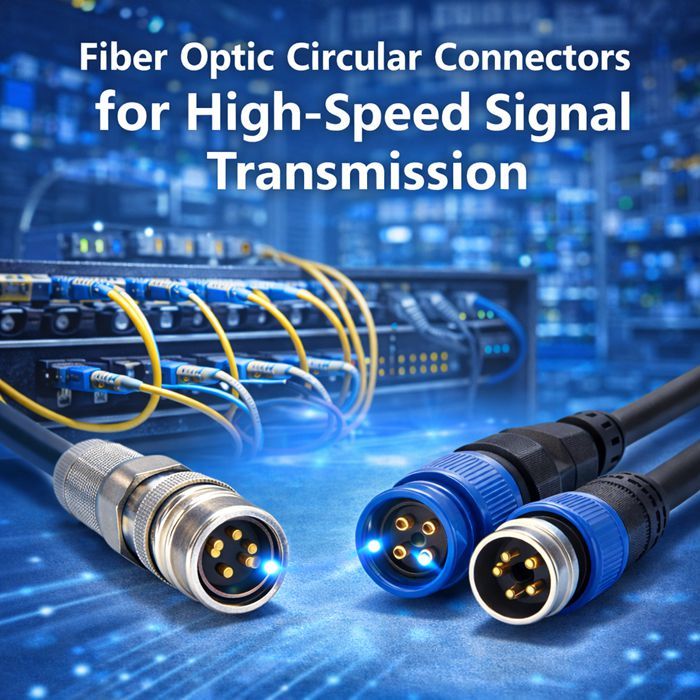 Latest company blogs about Fiber Optic Circular Connectors for High-Speed Data Transmission in Industrial Applications