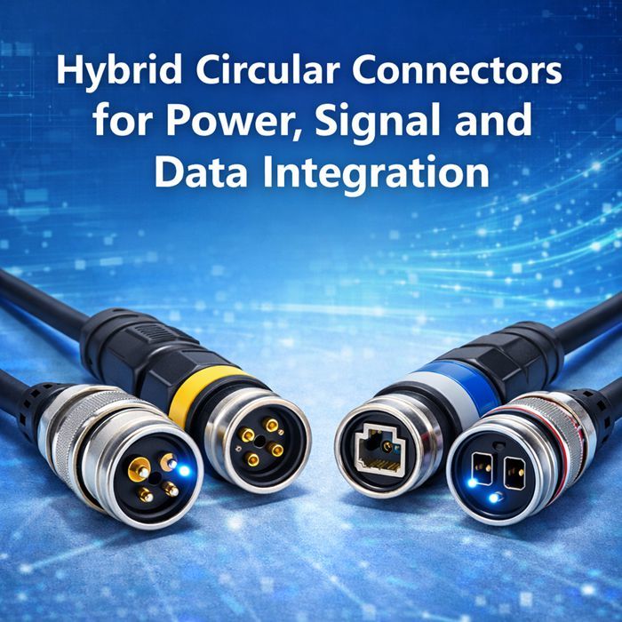 Latest company blogs about Hybrid Circular Connectors for Power, Signal and Data Integration in Modern Systems
