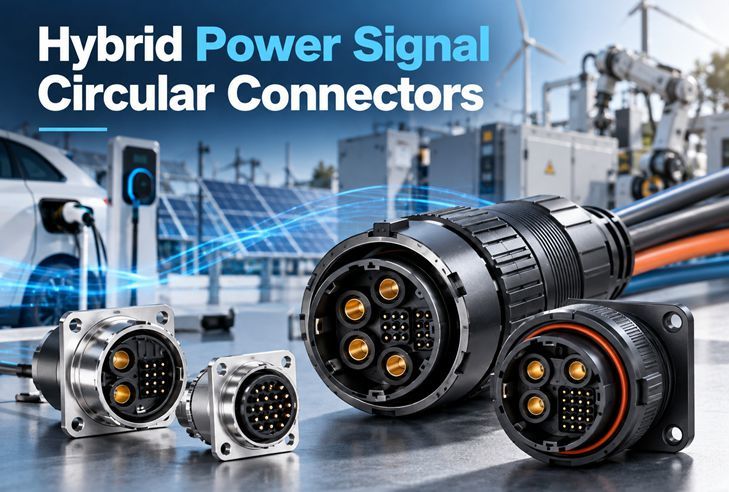 Latest company blogs about Hybrid Power Signal Circular Connectors: One Connector for Both Power & Signal Lines