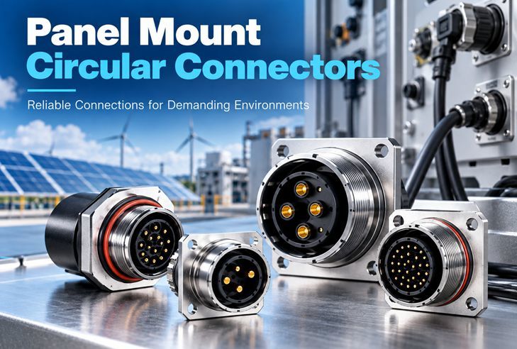 Latest company blogs about Panel Mount Circular Connectors: Reliable Front & Rear Panel Feedthrough Design