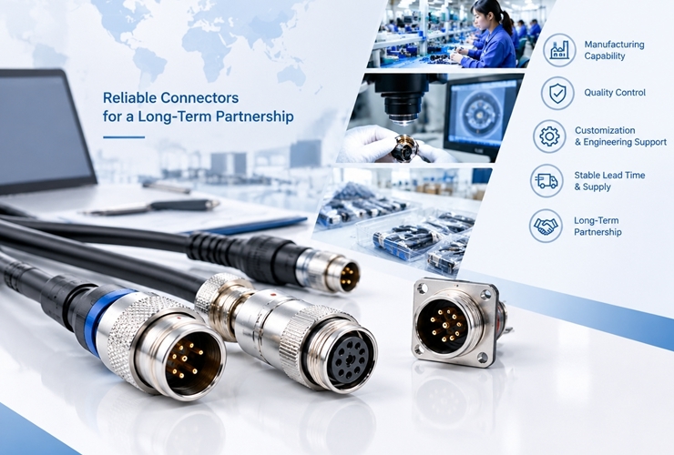 Latest company blogs about How to Evaluate a Circular Connector Manufacturer for Long-Term Supply?