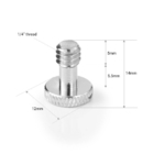 Fixing Camera Mount Screw Stainless Steel Material Custom Size