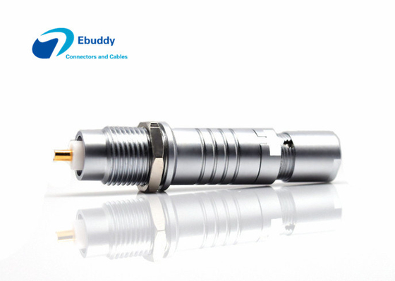 Buy Alternative Fischer Cable Connector 102 Size Coaxial Male And Female PPS Insulator online manufacture