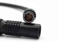 Lemo 4pin Male To Female Black Color AVNS Molded Cable For Night Vision System