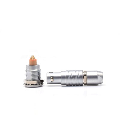 10pin FGG EGG Lemo Cable Connector Push Pull Metal IP65 Receptacle And Socket