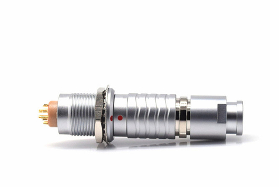 Buy 12pin Circular Cable Connectors Lemo Replacement 2B Size M15 Connectors online manufacture