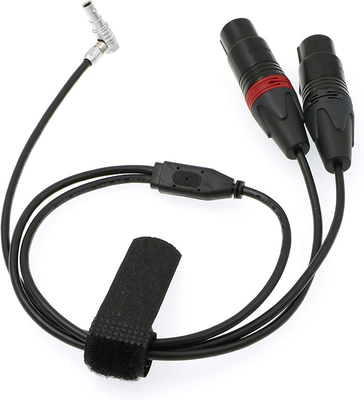Buy Lemo 5 Pin Male to Two XLR 3 Pin Female Camera Audio Cable for Z CAM E2 online manufacture