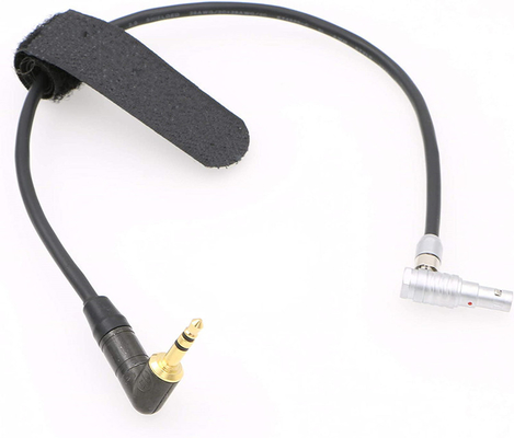 Buy Lemo 5 Pin Right Angle Male To Right Angle 3.5mm TRS Camera Audio Cable For Z CAM E2 online manufacture