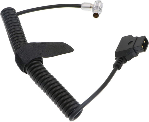Buy Anton D-TAP To Lemo 2 Pin Male Camera Power Cable Right Angle 2 Pin Coiled​ For Teradek ARRI online manufacture
