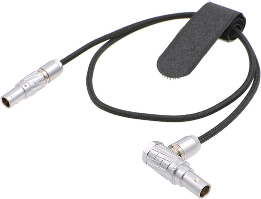 Buy Lemo 2 Pin Male to 2 Pin Male Right Angle Teradek Bond ARRI Alexa Camera Power Cable online manufacture