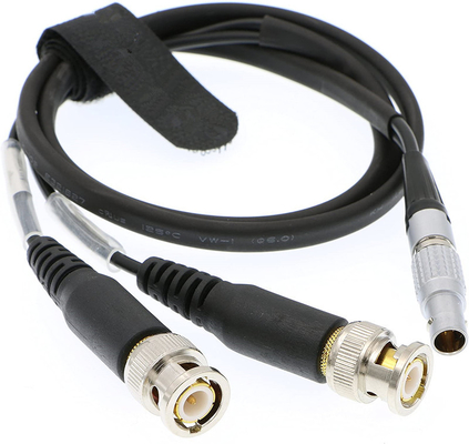Buy IP50 1M BNC To 5 Pin Lemo Timecode Cable For Sound Devices XL LB2 online manufacture