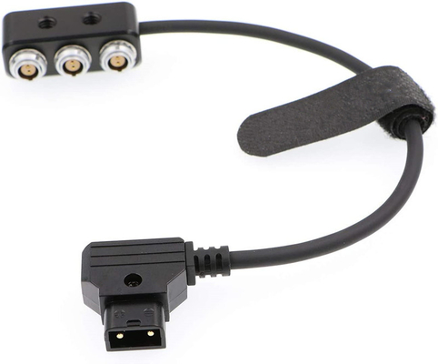 Buy 1 To 3 Power Splitter Box Cable D Tap Male Movi Pro AUX Port To 3*2 Pin Box For ARRI RED online manufacture
