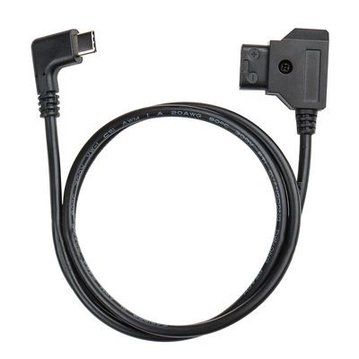 Buy D Tap Male To Usb Type C Right Angle Camera Power Cable For V Lock Battery online manufacture
