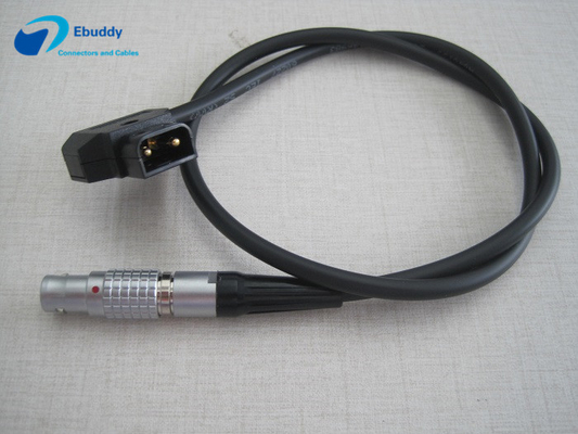 Buy Red Epic Power Cable Lemo FGJ 6pin To D-Tap / Powertap Male Cable online manufacture