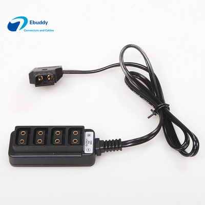 Buy D-Tap / Power Tap 1 Male To 4 Female Converter Camera Connection Cable For Your BMCC Power System online manufacture