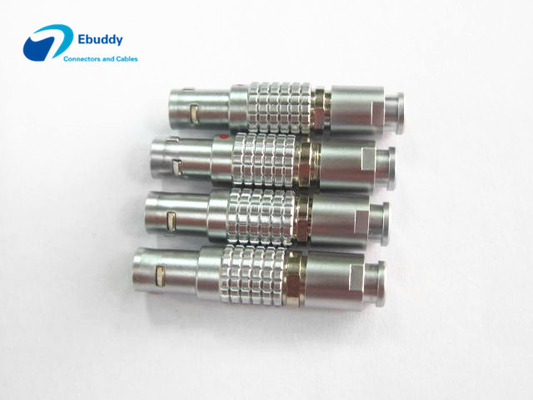 Miniature Circular Connectors Lemo Alternative Male Connector With 7pin 0B Size FGG.0B.307