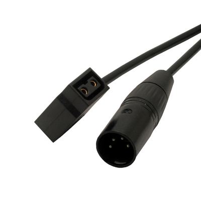 Buy 4 Pin Male XLR Connector Cable To 2 Pin D-Tap Male Cable With 1M Cable online manufacture