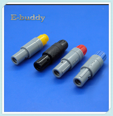 Buy Male Plug 5 Pin Plastic Circular Connectors PAG With Colorful Sleeve online manufacture