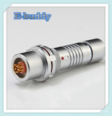 Buy Fischer 7pin power cable connector half- moon 102 size for power supply online manufacture