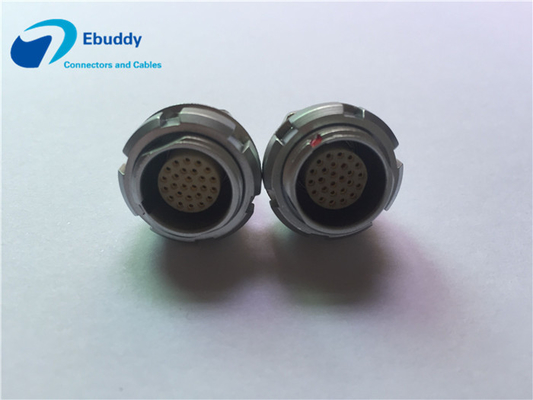 Buy Multi Pin 2B 26pin PCB Printed Circuit Board Connector With Lemo Push Pull Socket ECG.2B.326 online manufacture