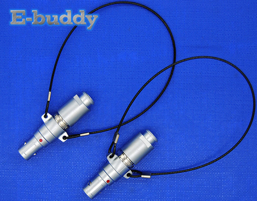 Buy Lanyard Circular Cable Connectors , Lemo Compatible FNG 0B 1B 2B 2 Pin - 26 Pin Multi Pole Male Welding Cable Connectors online manufacture