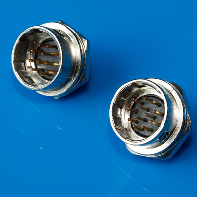 Buy Male Socket  Hr10 Circular Connector Video Cable Connectors With Push Pull Self Locking online manufacture