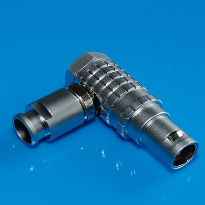 Buy Lemo Alternative FHG Right Angle Connector FHG.1B.310 90 Degree Cable Connector For GeoMax Zenith 15/25 GNSS Receiver online manufacture