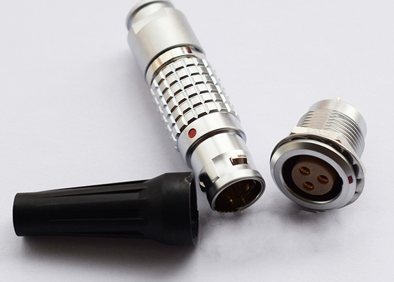 Buy Lemo 3 Pins Metal Circular Push Pull Connector Cable Lemo B Series FGG / EGG.0B.303 online manufacture