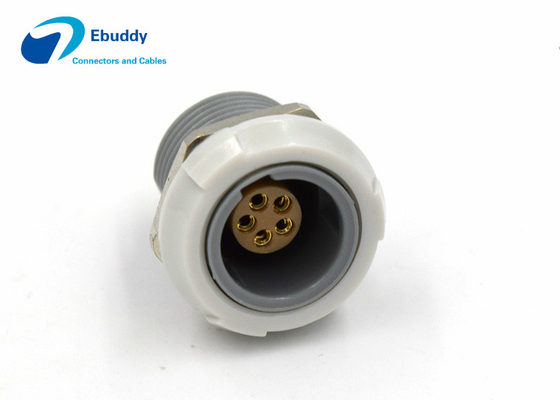 Buy Lemo Plastic Connector 5 Pin Medical Lemo Redel Connectors With Dual 40 And 60 Degree online manufacture