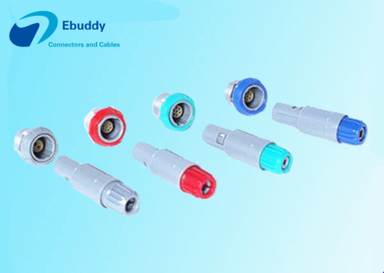 Buy Lemo Type Connector 2 Pin 3 Pin 7pin 4 Pins Self Locking Push Pull Medical Connector online manufacture