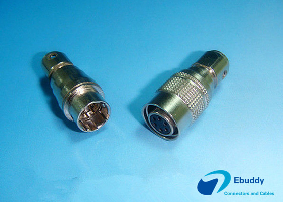 Buy Male And Female Self Latching  Circular Connectors 6 Pins Compatible online manufacture