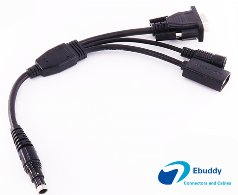 Buy GPS handheld terminal data cable fischer compatible custom cable to DB9 USB online manufacture