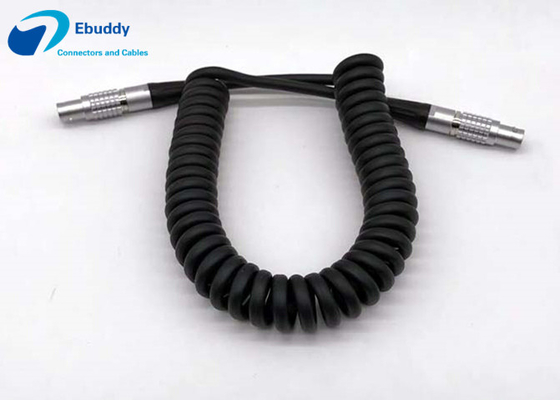 Buy Lemo to Lemo custom cable assemblies Lemo Spring cable asselbly service online manufacture