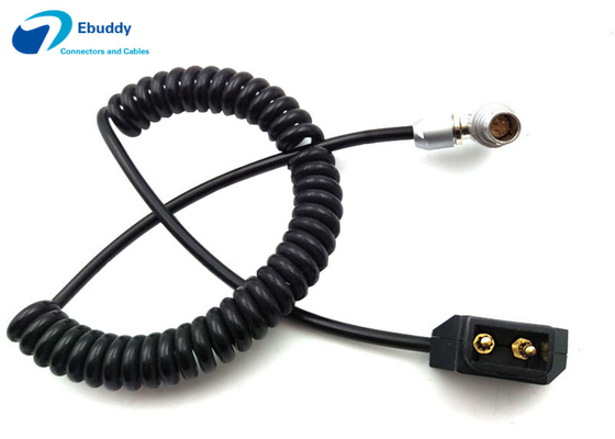 Buy LEMO 6 Pin Camera Connection Cable DJI Wireless Follow Focus Power Spring Cable online manufacture