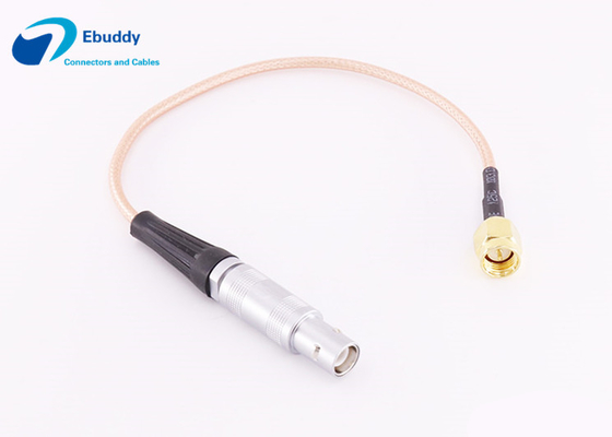 Buy Lemo Custom Power Cables assembly service Lemo FFA S Coxial male to SMA RF cable online manufacture