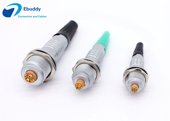 Waterproof IP68 Lemo K series circular cable connectors Lemo FGG 0K 1K 2K 6 pin plug