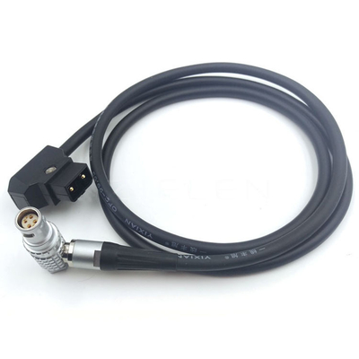 Buy Red epic 12V DC power supply cable Lemo right angle FHJ 1B 6 pin female to D-tap cable online manufacture