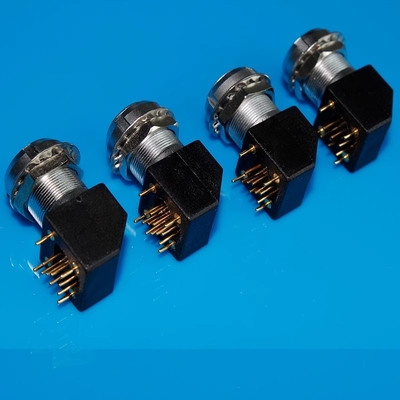 Buy Lemo EXG Right Angle PCB Socket EXG.0B.1B.302 3 4 5 6 7 8 9 10 Pin online manufacture
