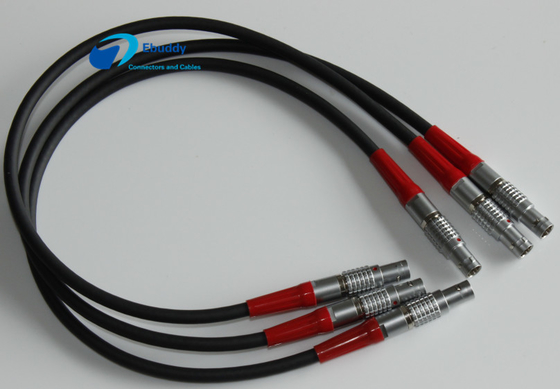 Buy Silicon /TPE/PVC Custom Power Cables Lemo 00B 0b 1B 2B 2-32 Pin 1 Year Warranty online manufacture