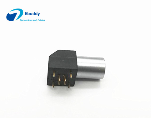 Buy Print Contact PCB Mount Circular Connector Lemo EPG PCB Right Angle Solder Socket online manufacture