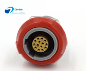 Medical Plastic Circular Connectors Socket Redel Compatible 1P 14 Pin 2 Keying Female